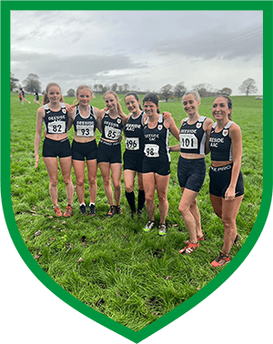 Female athletics group from Deeside A.A.C